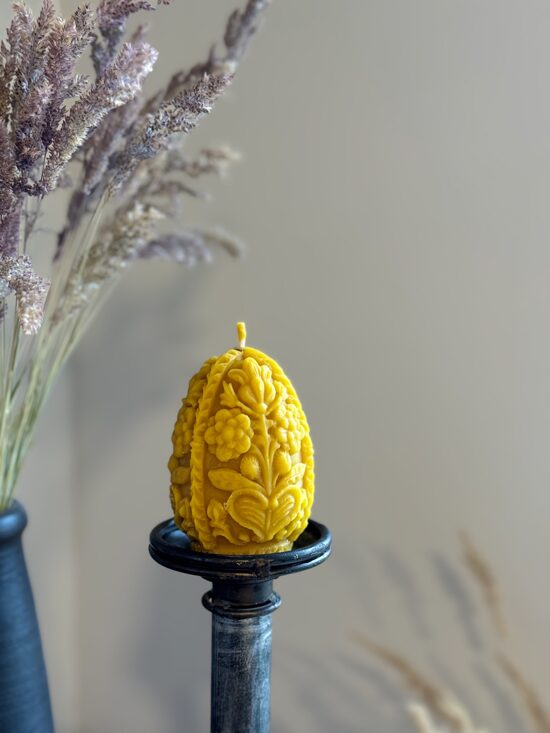 Bišu vaska svece Lieldienu ola